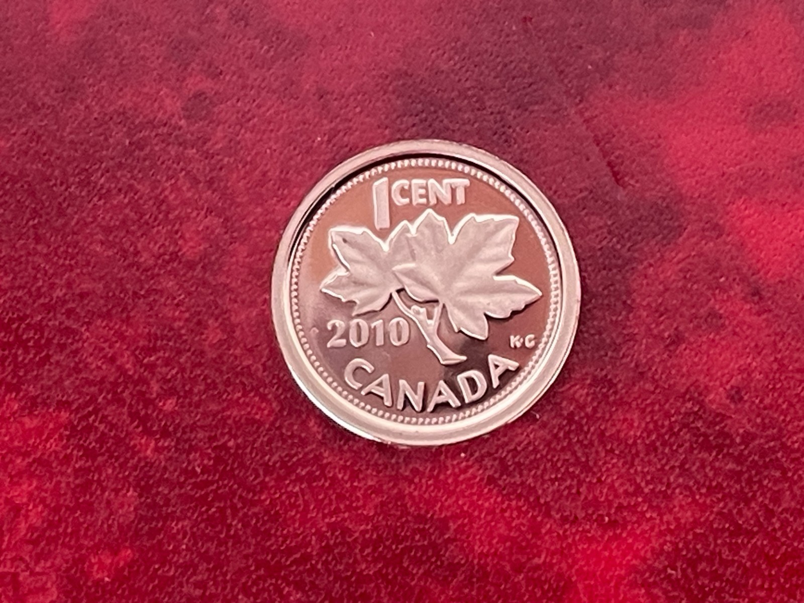CANADA 2010 PROOF 1 CENT--UNCIRCULATED