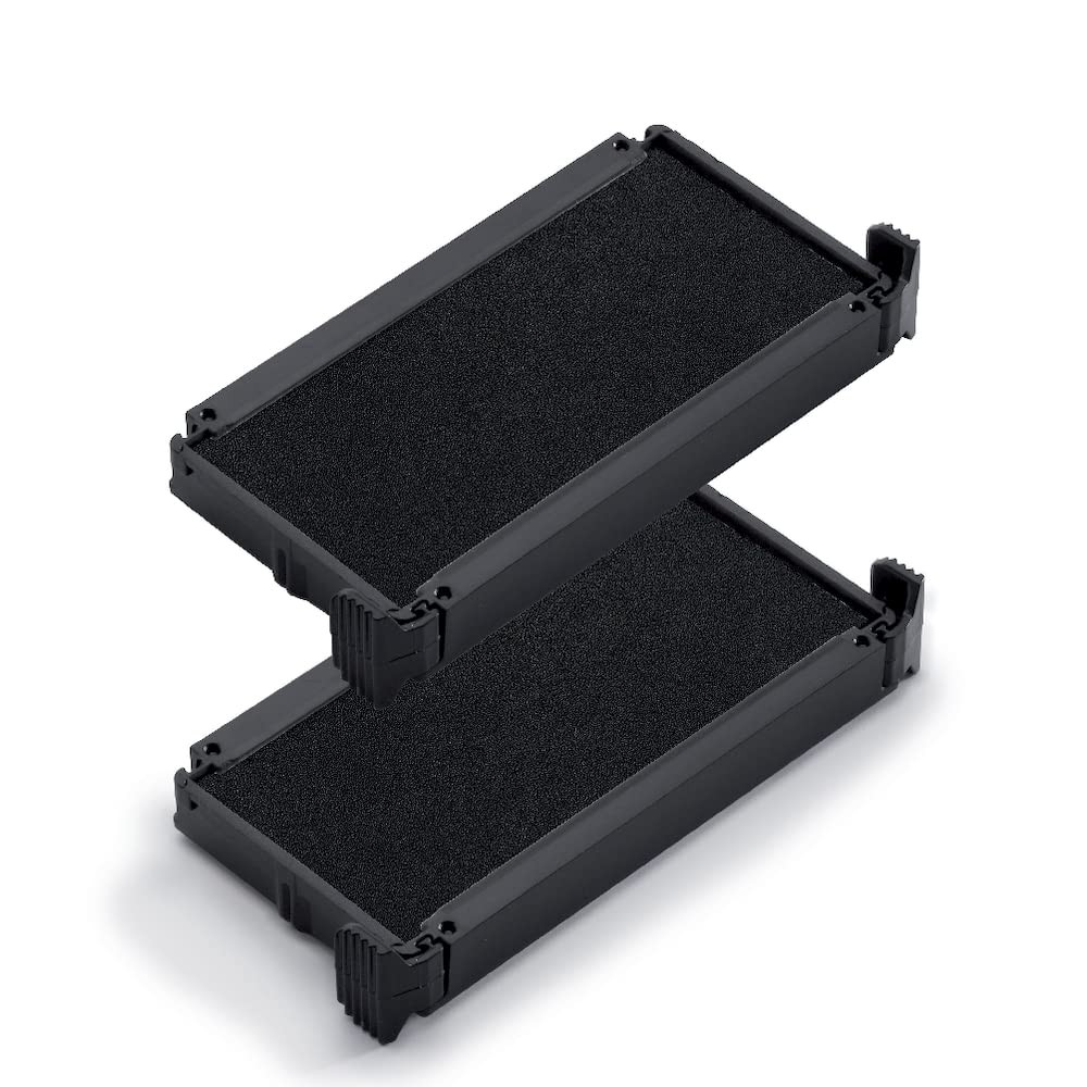 Trodat Replacement Pads, Printy 4912 Stamp, 2 Pack, Black (6/4912BLK)
