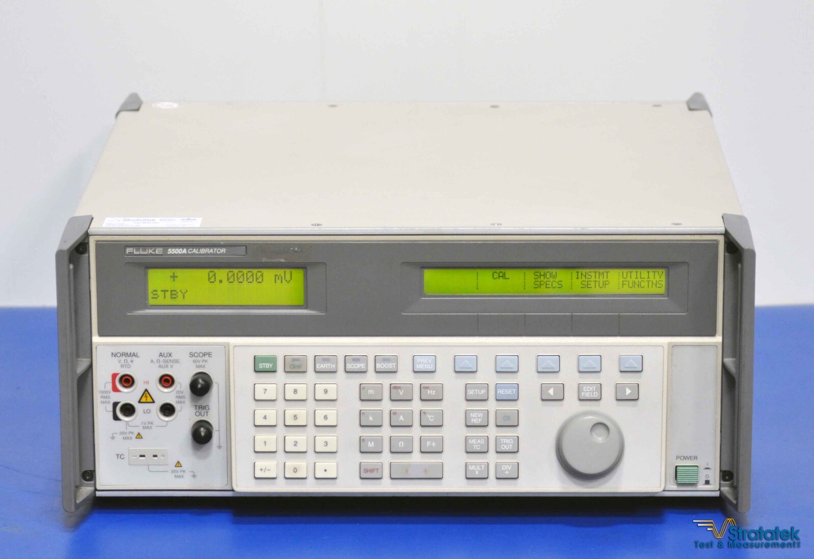 Fluke 5500A Multifunction Calibrator ISO 17025 Accredited Calibration