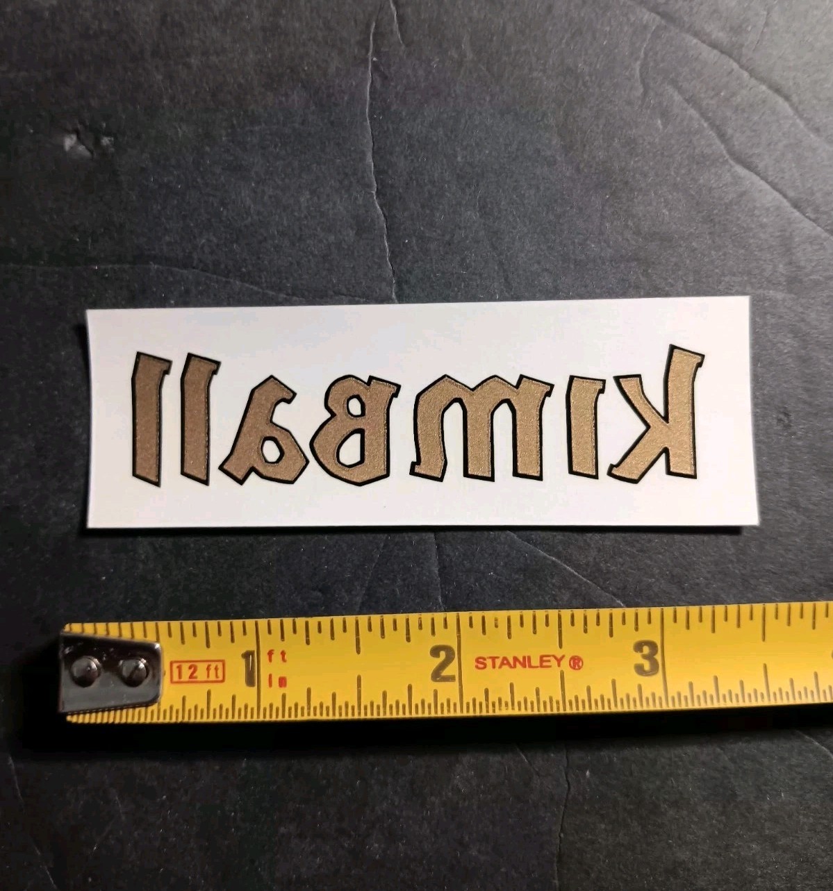 KIMBALL  -  Piano Fallboard Decal  / Sticker