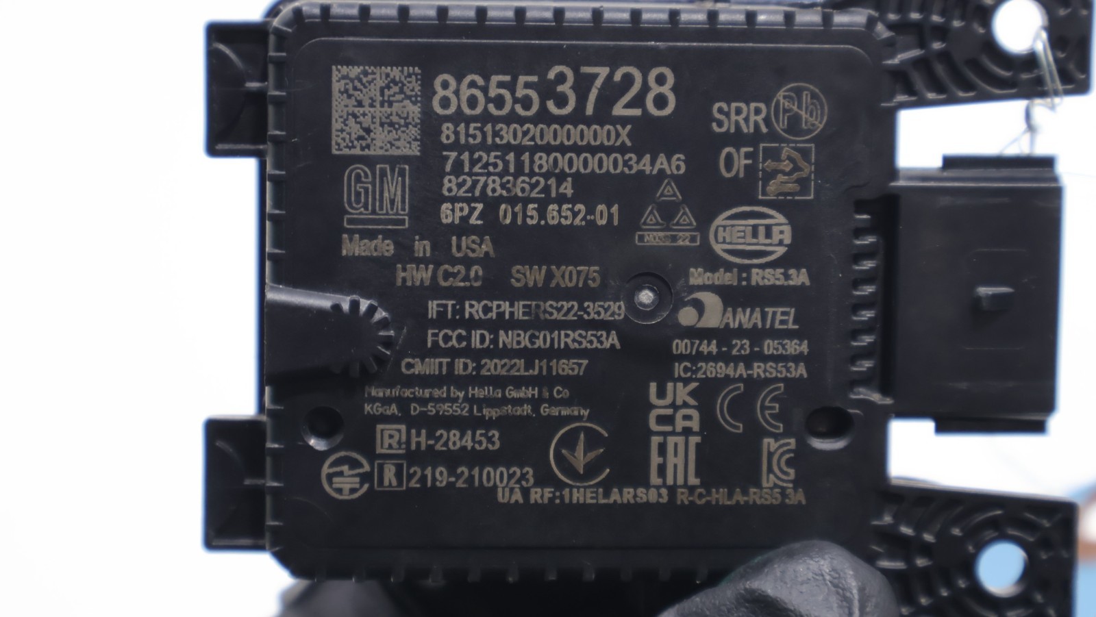 2024-2025 CHEVROLET TRAVERSE FRONT RIGHT SIDE BLIND SPOT RADAR SENSOR MODULE OEM