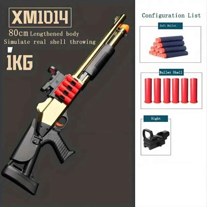 BlastShot Soft Bullet Shotgun with Shell Ejection