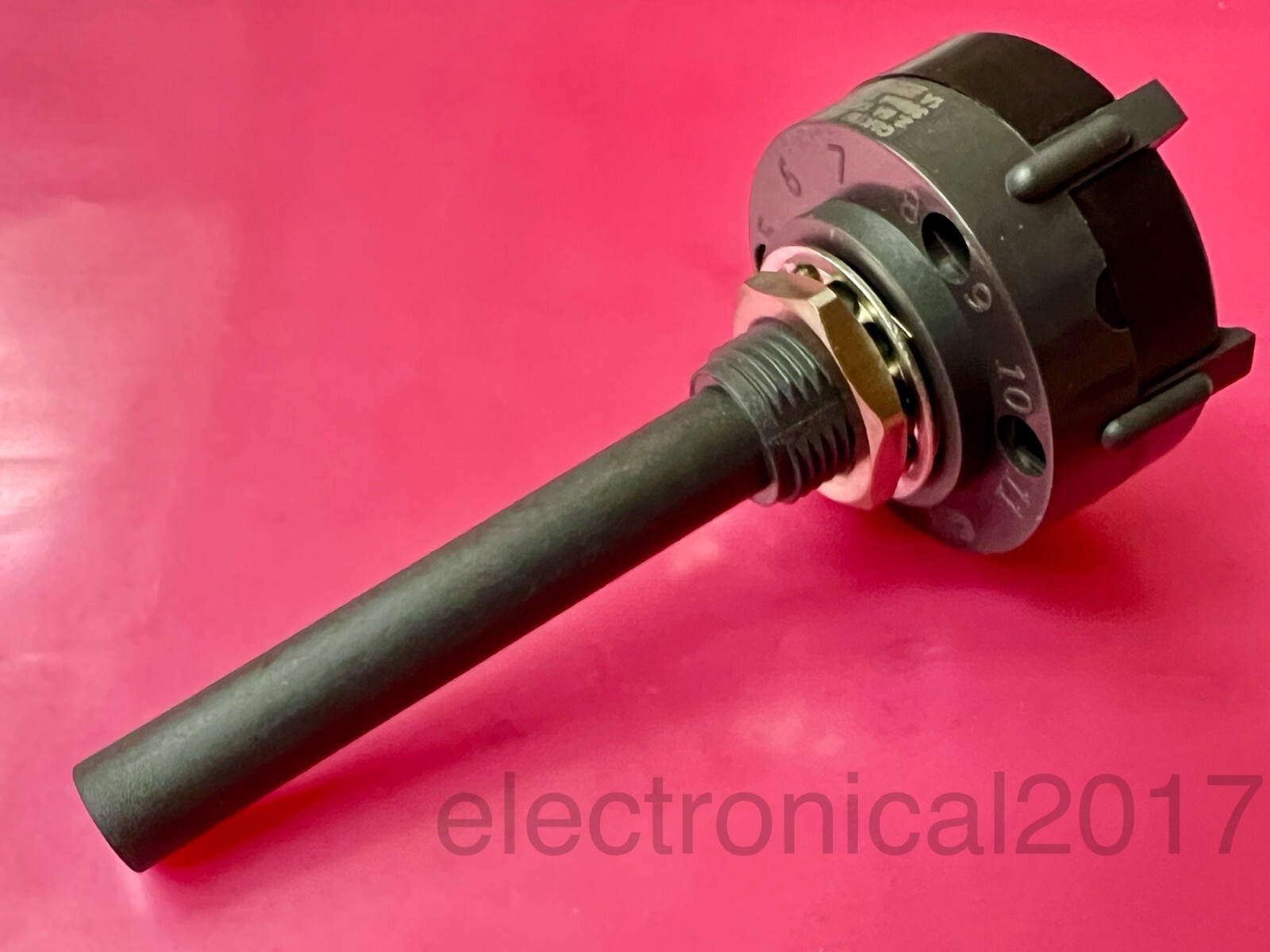 C&K Rotary Switch, A10215RNZQ, Panel mount, SPDT, 2.5A @ 120VAC, 2 Position