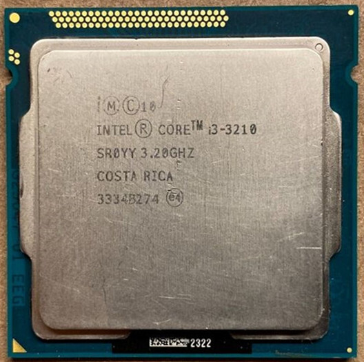 Intel Core i3-3210 SR0YY Dual Core Processor CPU 3.2 GHz, Socket LGA1155, 55W
