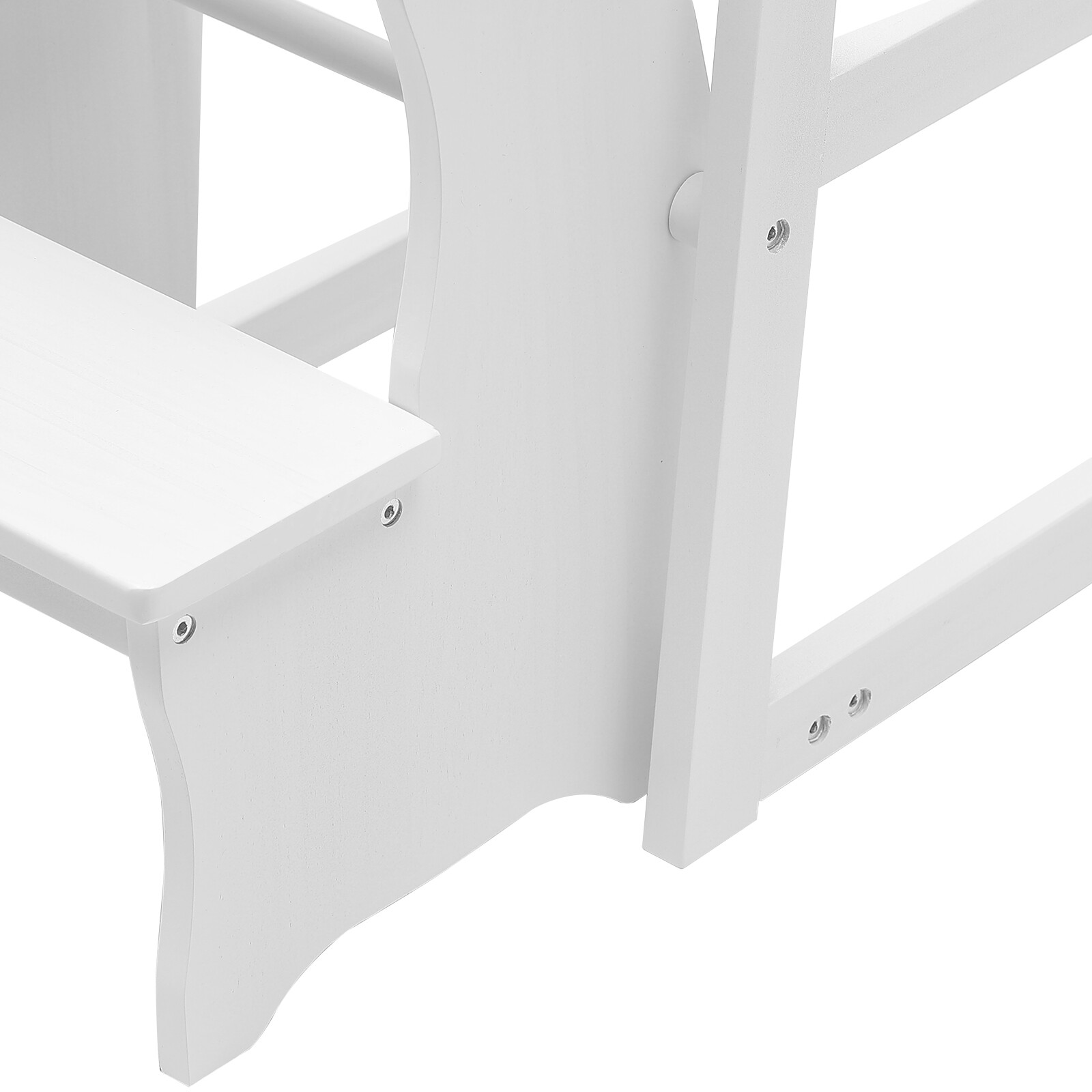 Folding Library Ladder Chair, Lightweight Portable Multifunctional Step Stool
