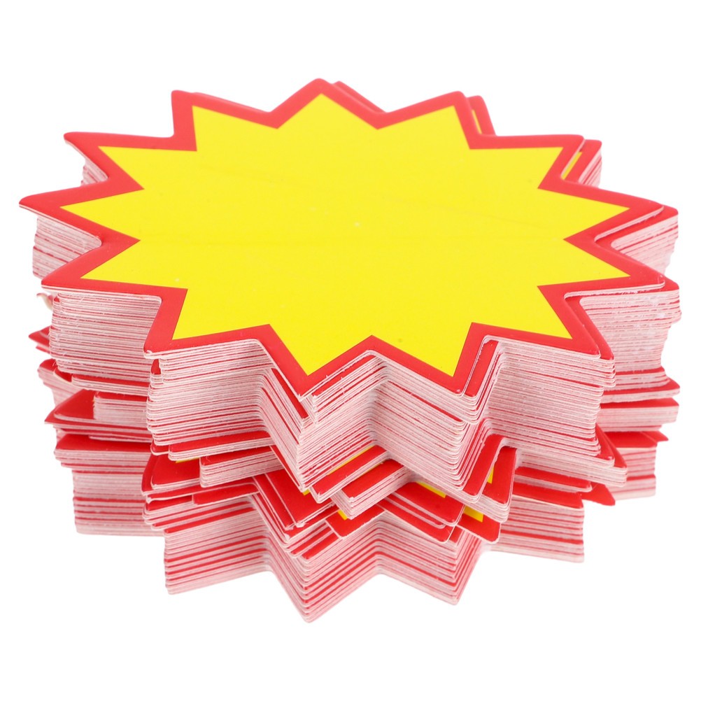100 Pcs Tags Stickers Garage Sales Pricing Sign Price Labels Signs