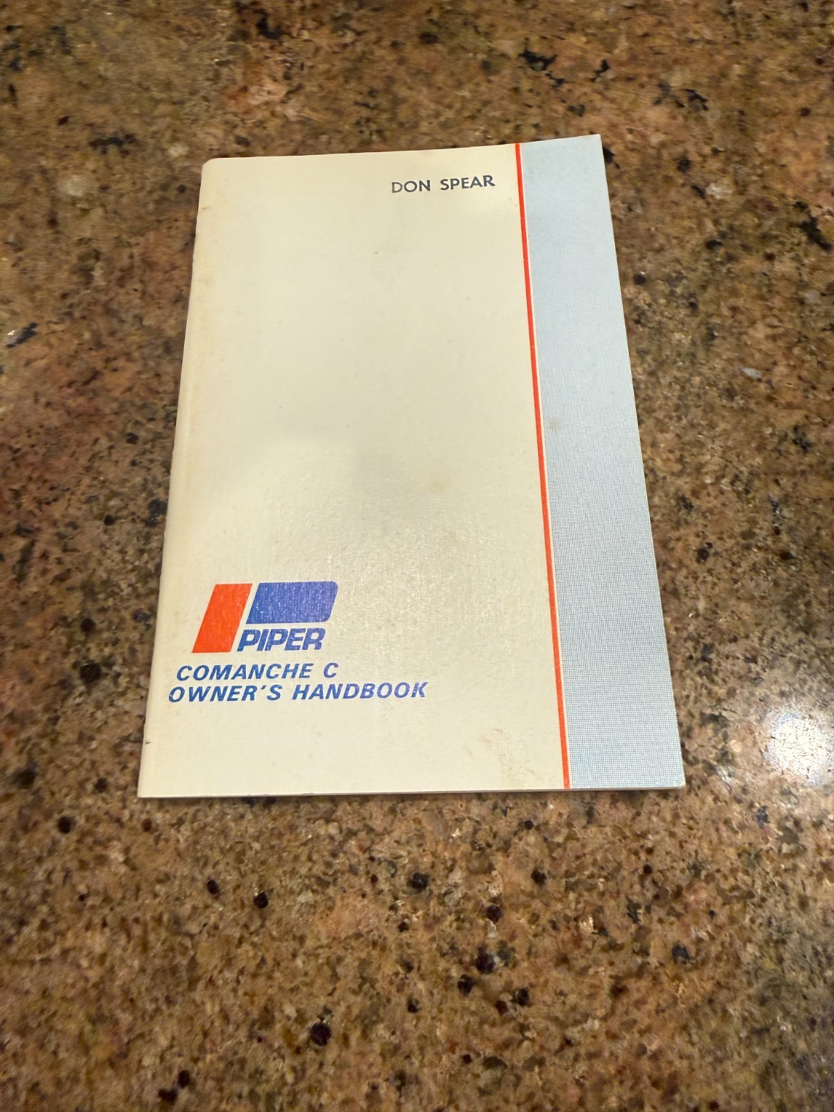 Piper Comanche "B"  PA-24-260 Owner's Handbook Manual