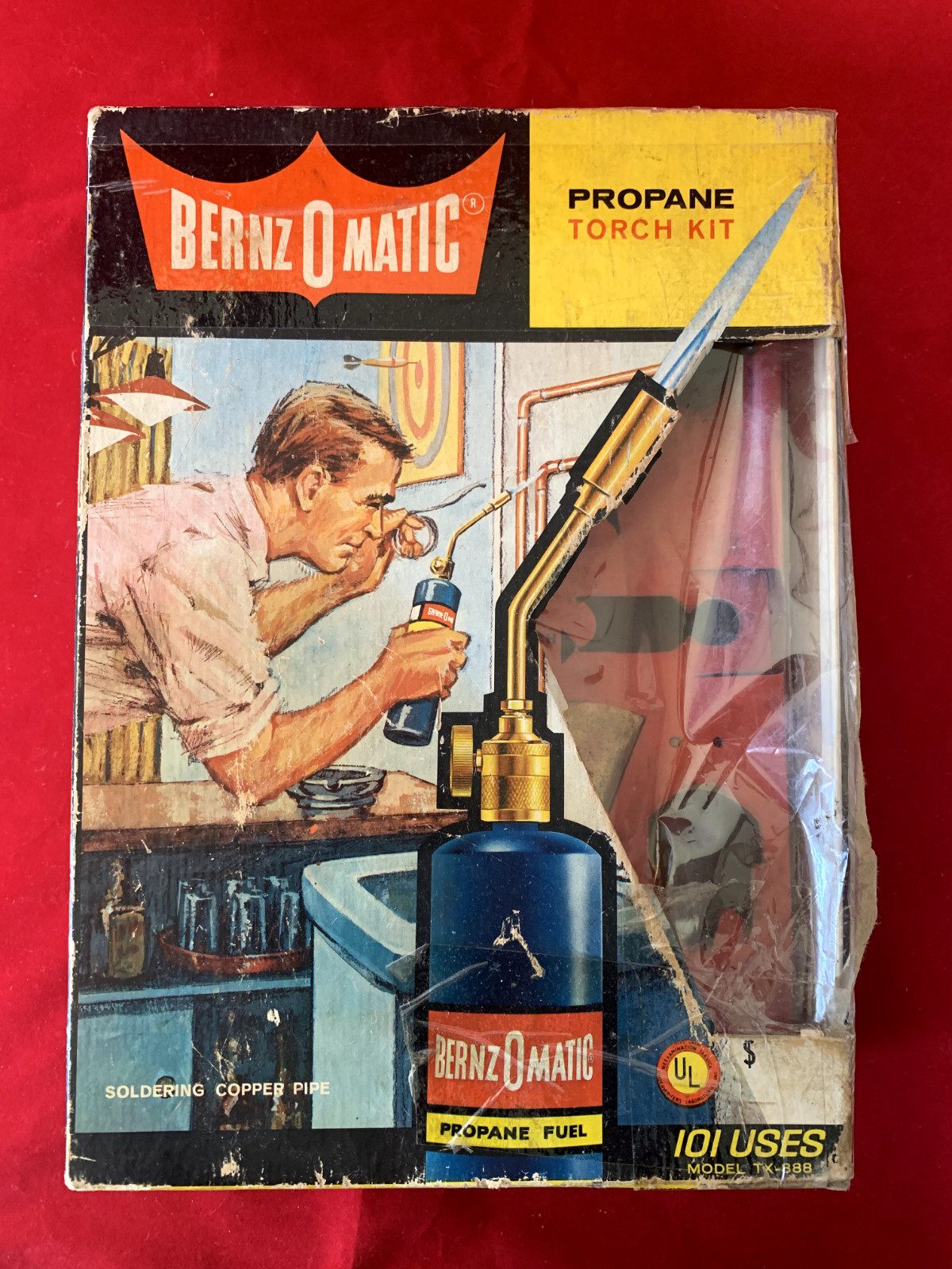 Vintage Benz-o-Matic Propane Torch Kit TX-888 (13H)