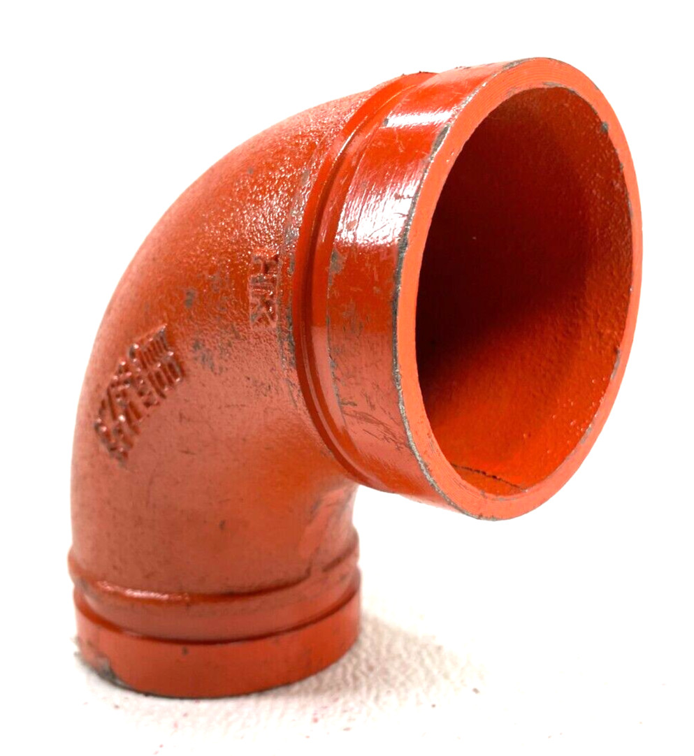 CPS Style 100 3" 90-Degree Elbow Fitting fits Grooved End IPS Pipe Size