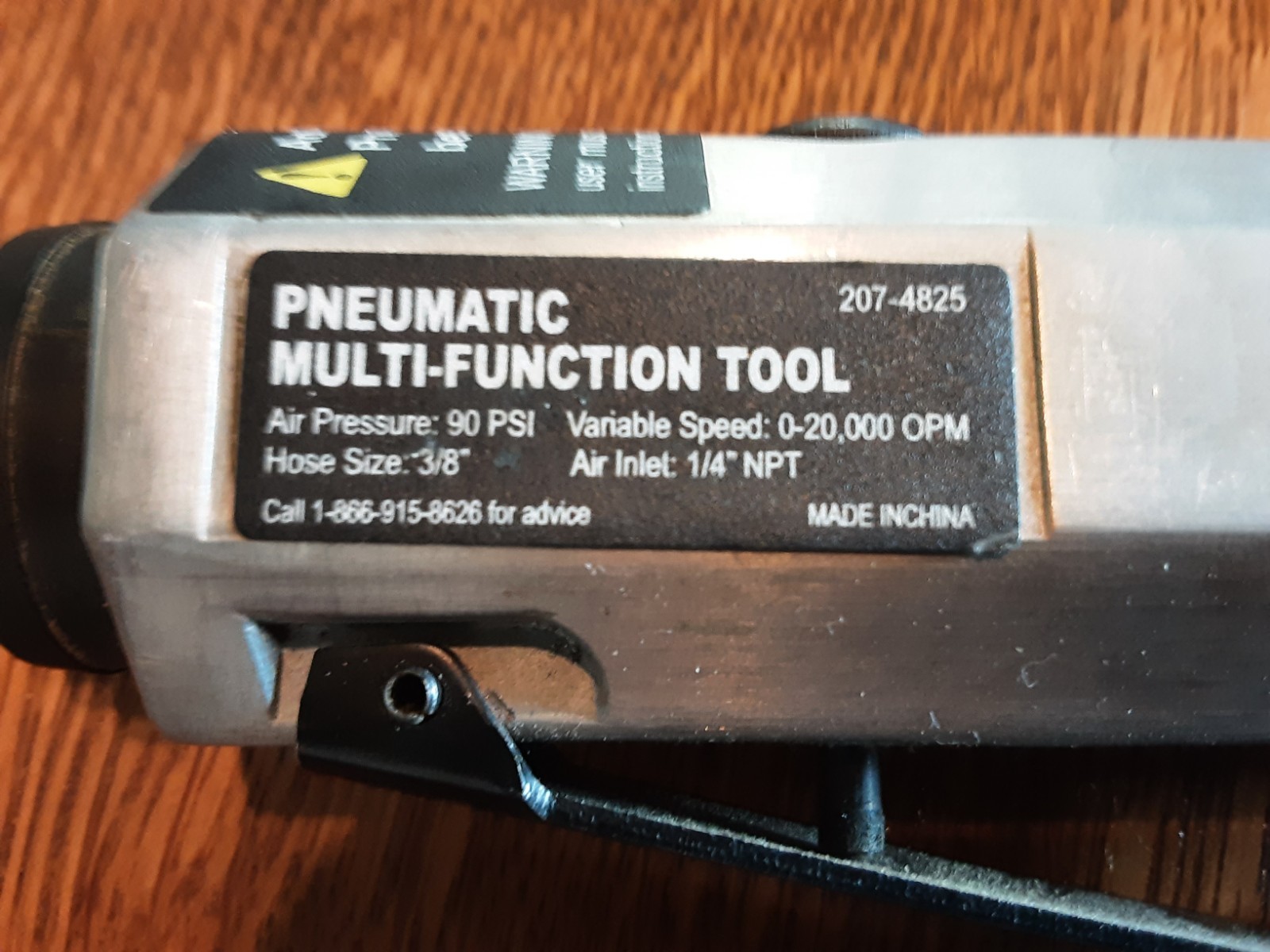 Pneumatic Multi-Function Tool & Accessories Variable Speed 207-4825