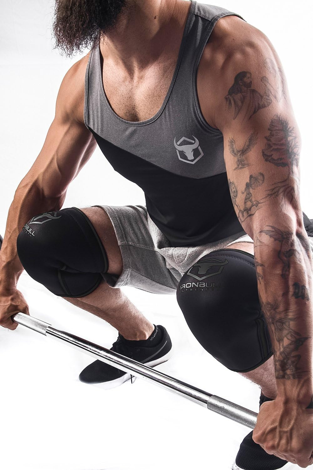 7Mm Knee Sleeves (Pair) for Weightlifting & Powerlifting (USPA, IPL, IWF & USAW