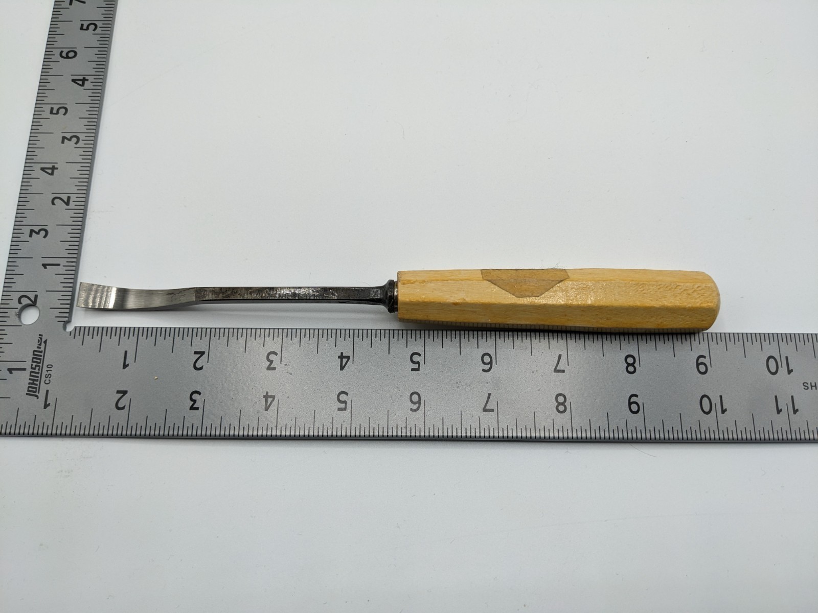 Dastra #21 – 10mm Back‑Bent Gouge – German Hand‑Forged Carving Tool