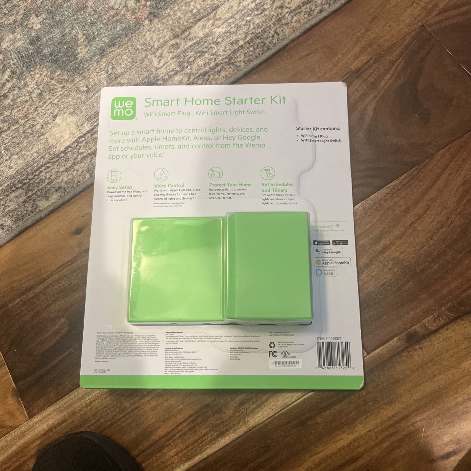 Wemo Smart Home Starter Kit Smart Plug Switch Controlled Google Apple Alexa New