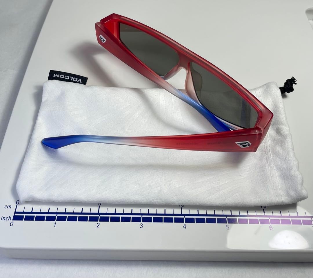 Volcom Red Blue Sports Sunglasses