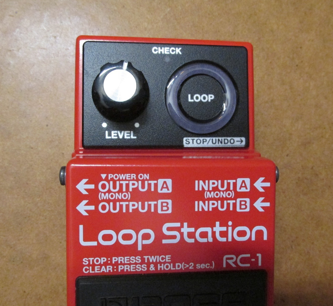 Boss RC-1 Loop Station Looper Pedal