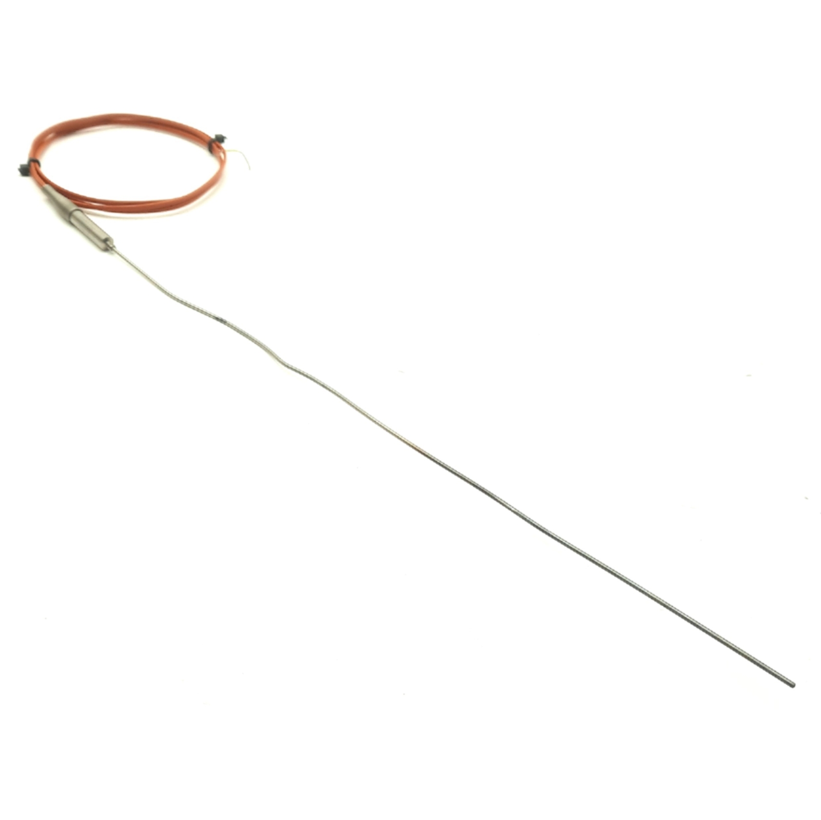 Type K Thermocouple 12 x Ø1/16" SS Sheath 3' Solid Fiberglass Leads