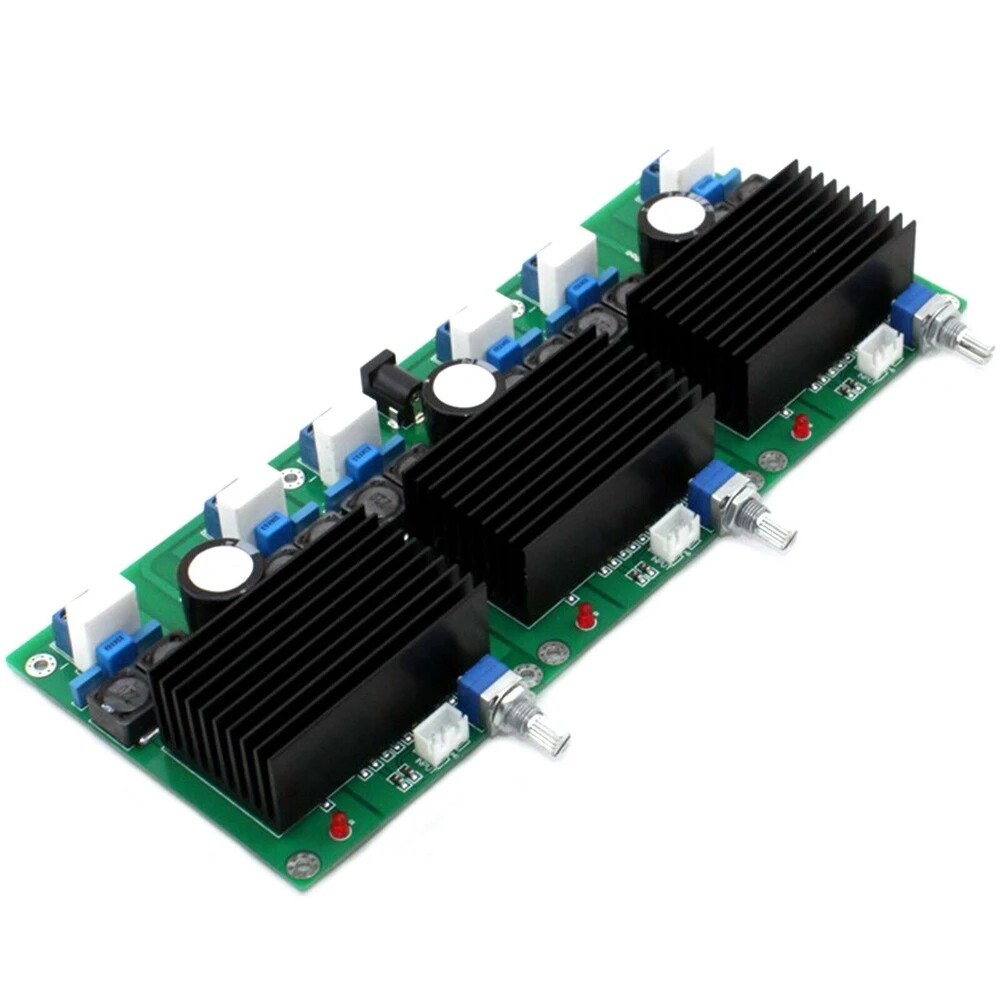 TDA7498 DC24V 6*100W 6-8ohm Class D Six-Channel Aower Amplifier Board