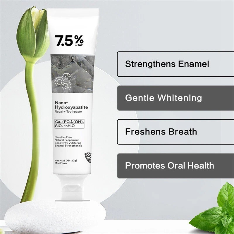 7.5% Nano Hydroxyapatite Toothpaste - Sensitivity Relief & Remineralize ~US