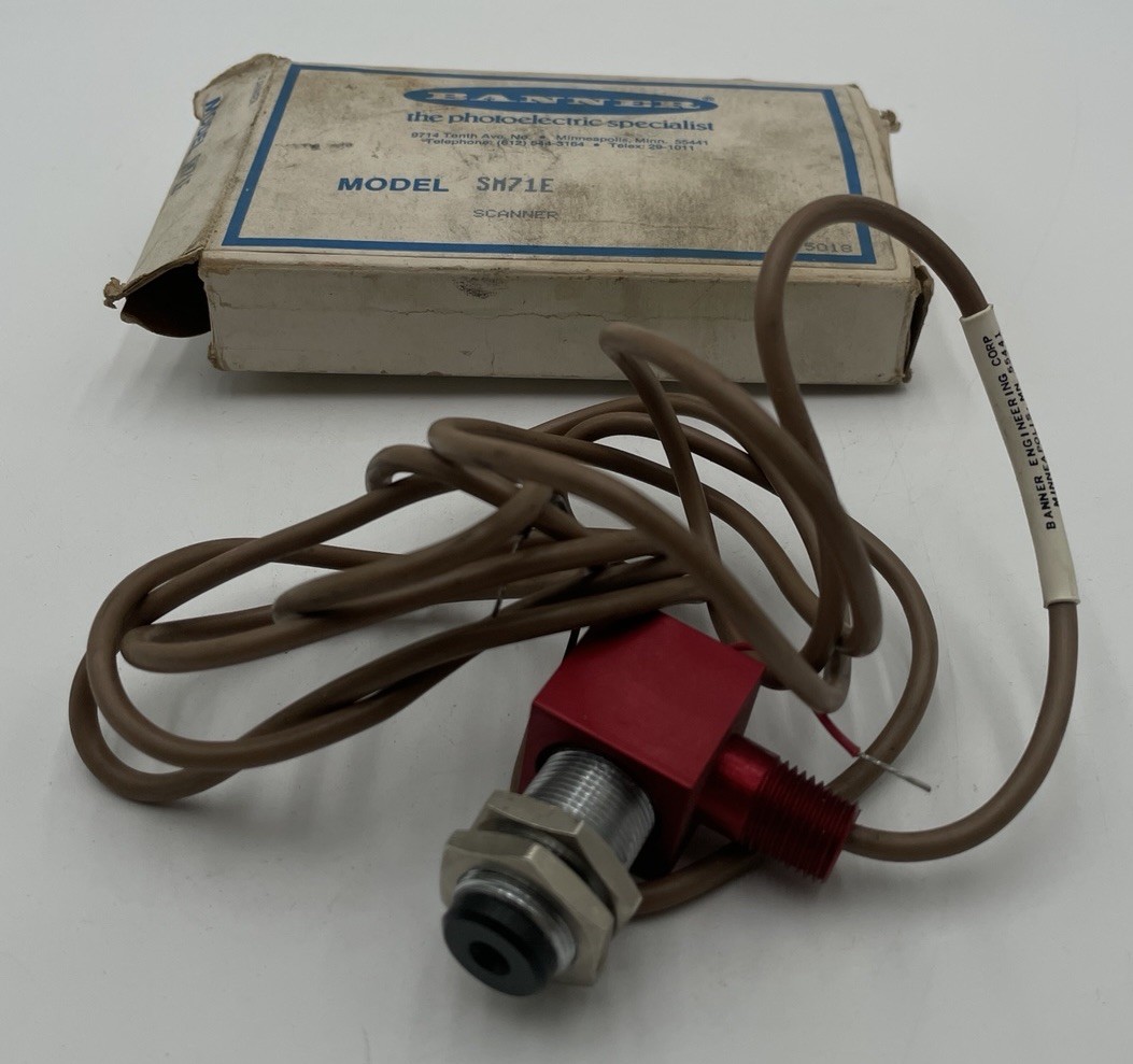 BANNER ENGINEERING SM71E / SM71E Scanner 15ft 5in Cable (NEW IN BOX)