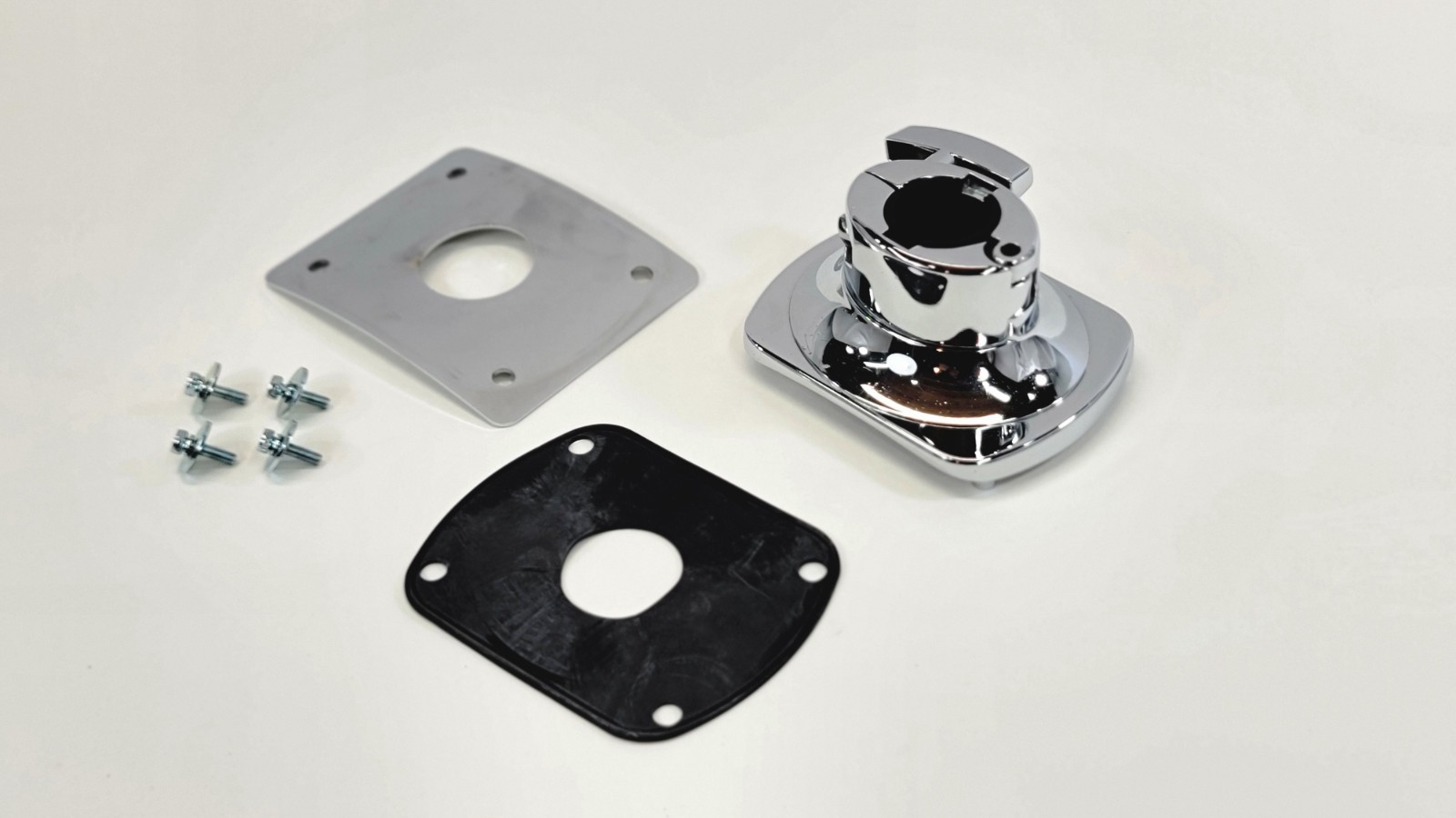 Gretsch Bass Drum Mounting Bracket with Gasket, Backing Plate & Mounting Screws