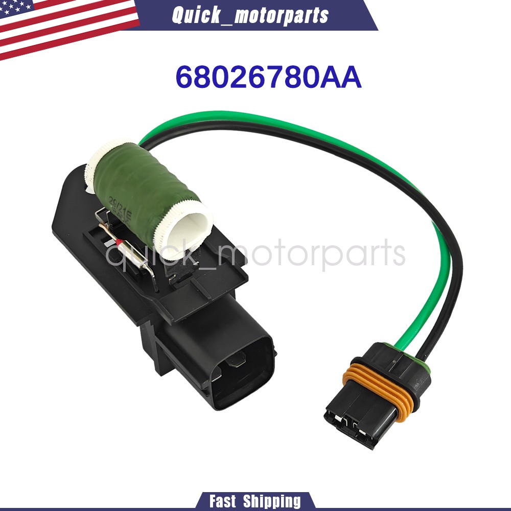 Wiring Fan Motor For 2008-2012 Jeep wrangler Liberty Nitro 68026780AA