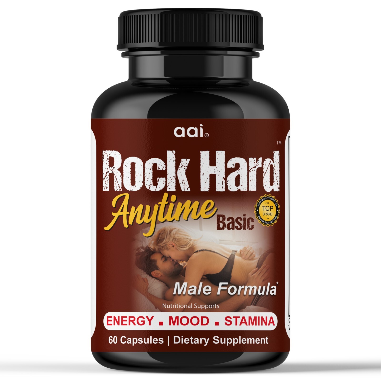 Extra Strength Testosterone Booster for Men - Energy Stamina Libido Support 60C