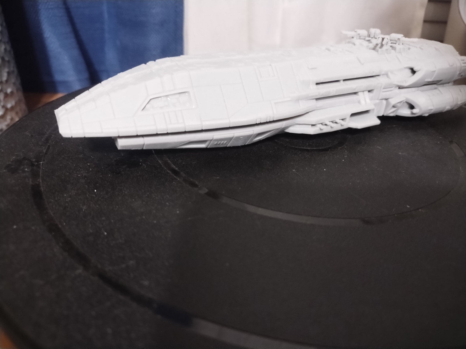 Battlestar Galactica Heavy Cruiser 3d Resin Print, 8.75"