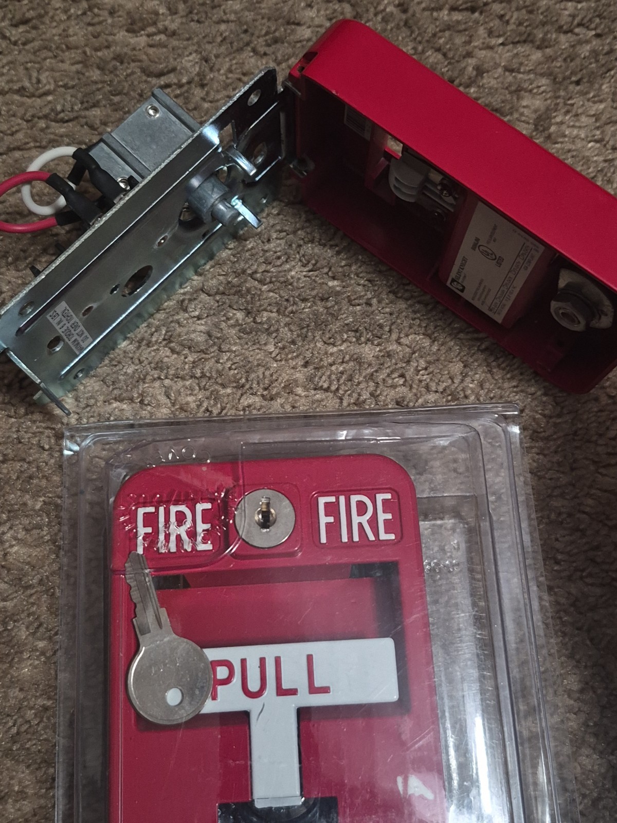 Silent Knight PS-SATK Single Action Manual Pull Station