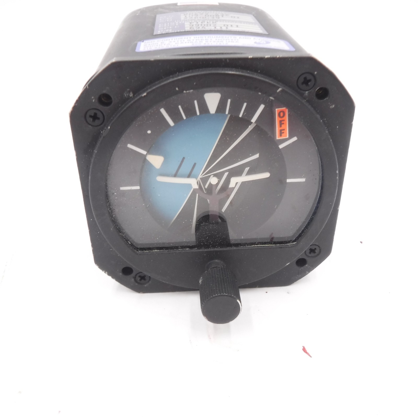 RC Allen Attitude Gyro-Horizon Indicator 102-0081-01 SEE DESC
