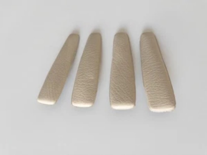 Cream Window Crank Handle Pad Cover for Mercedes R107, W109 W115 W116 W123