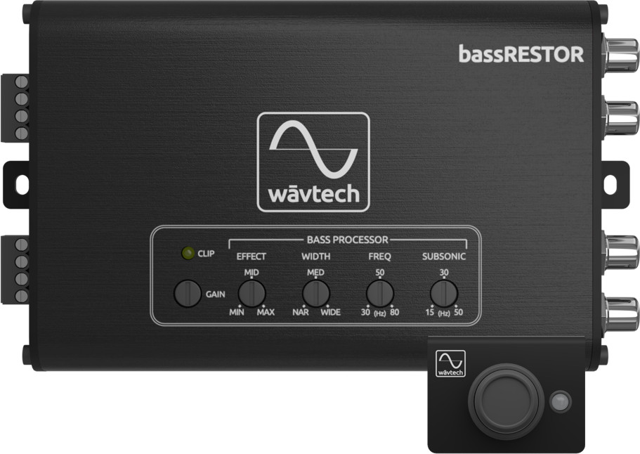 Wavtech bassRESTOR 2ch LOC/Line Driver w/ Bass Restoration NEW