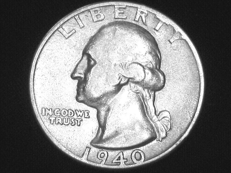 1940 Washington Quarter --- Very Fine +++