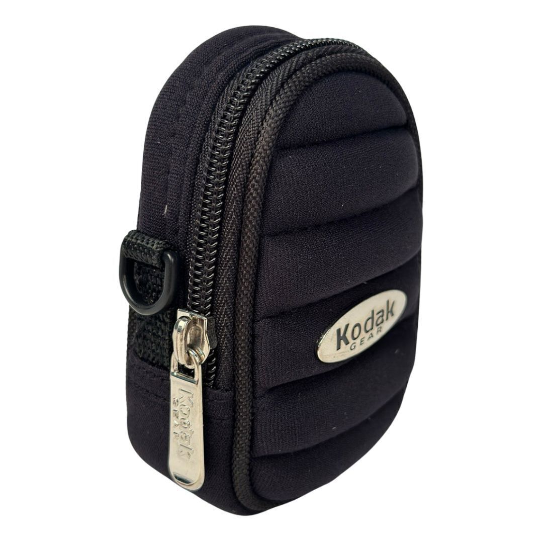 Kodak Gear Silverado P01 Small Pouch Black Micro Case with Shoulder Strap
