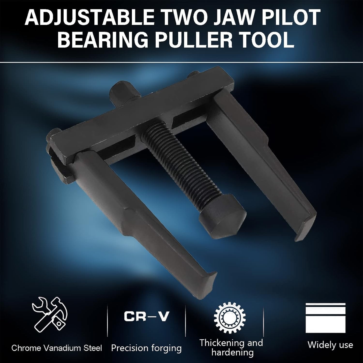 2 Jaw Adjustable Bearing Puller Gear Pulley Flywheel Extractor 30mm90mm