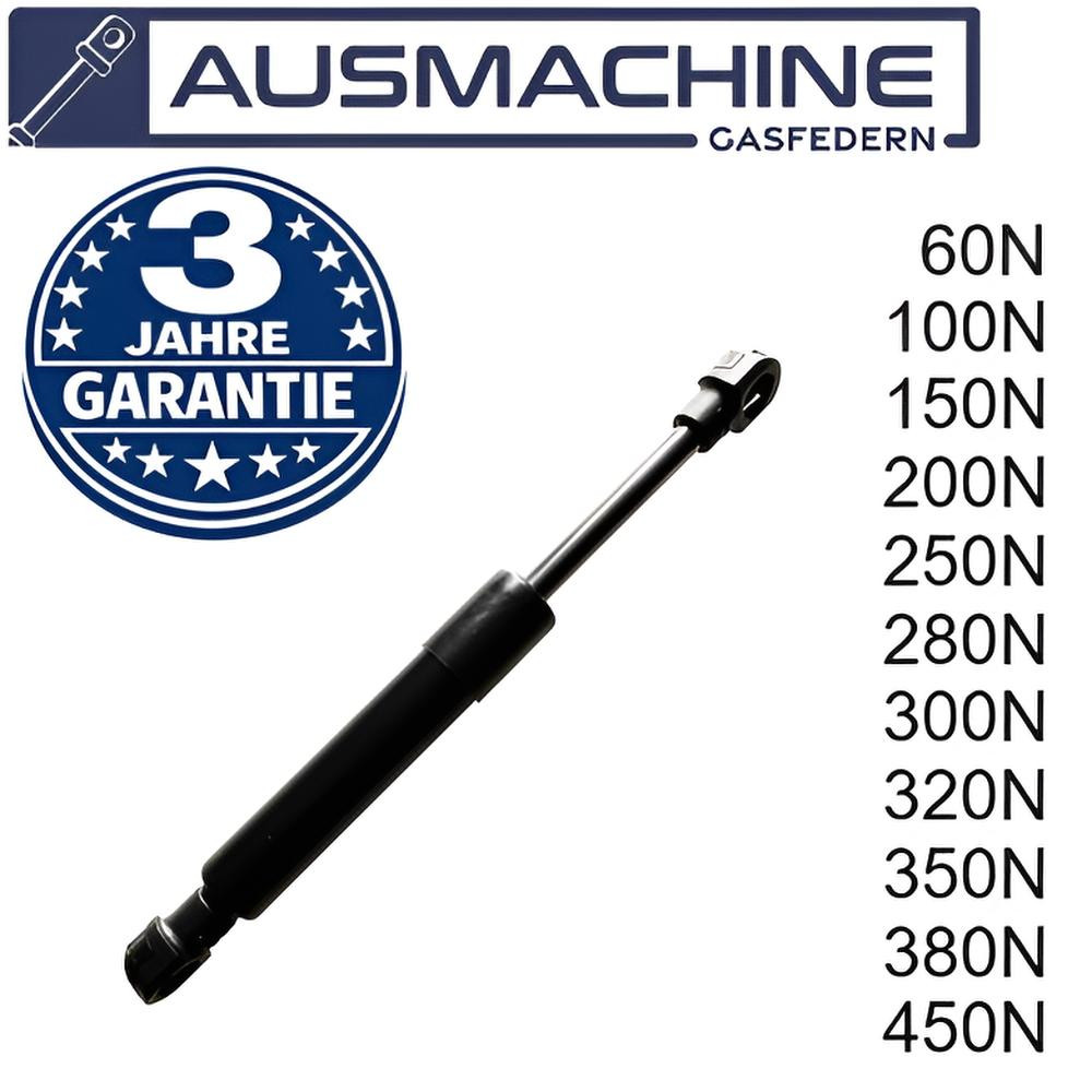 Gas Spring Damper 195mm Kesseböhmer Fittings 60N-450N Kitchen Cabinet Lift