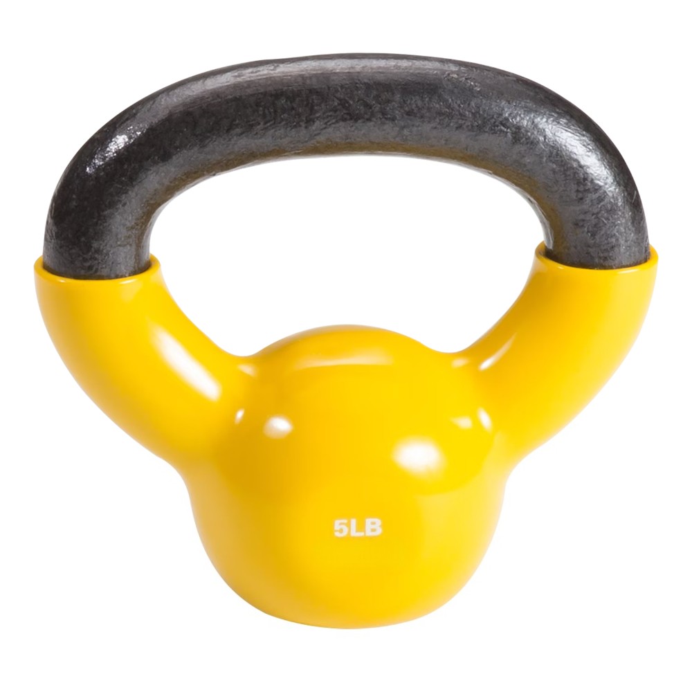 KBV5 5 lb VINYL DIPPED KETTLEBELL