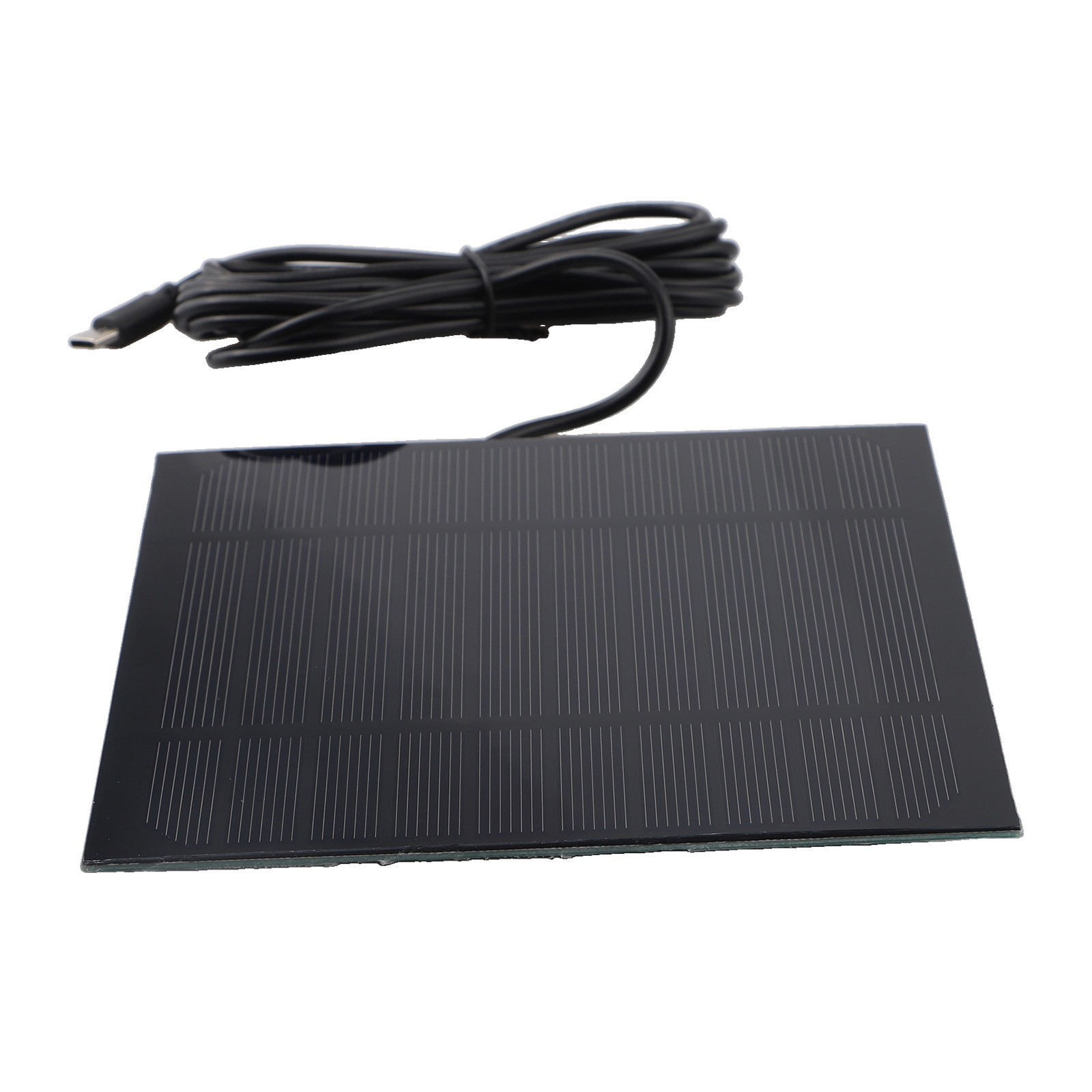 Compact 3 5W Solar Panel Charger for Type C Compatible Gadgets Outdoors