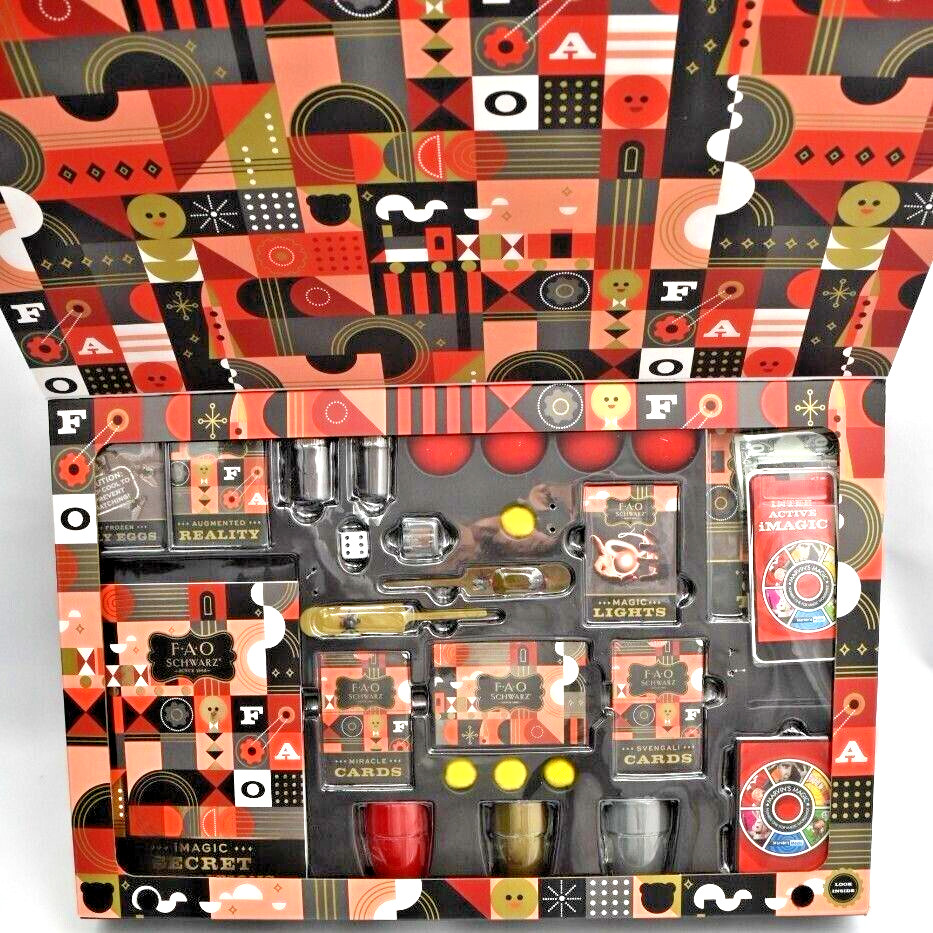 FAO Schwarz Interactive Illusions Magic Deluxe Set New 46 Pieces