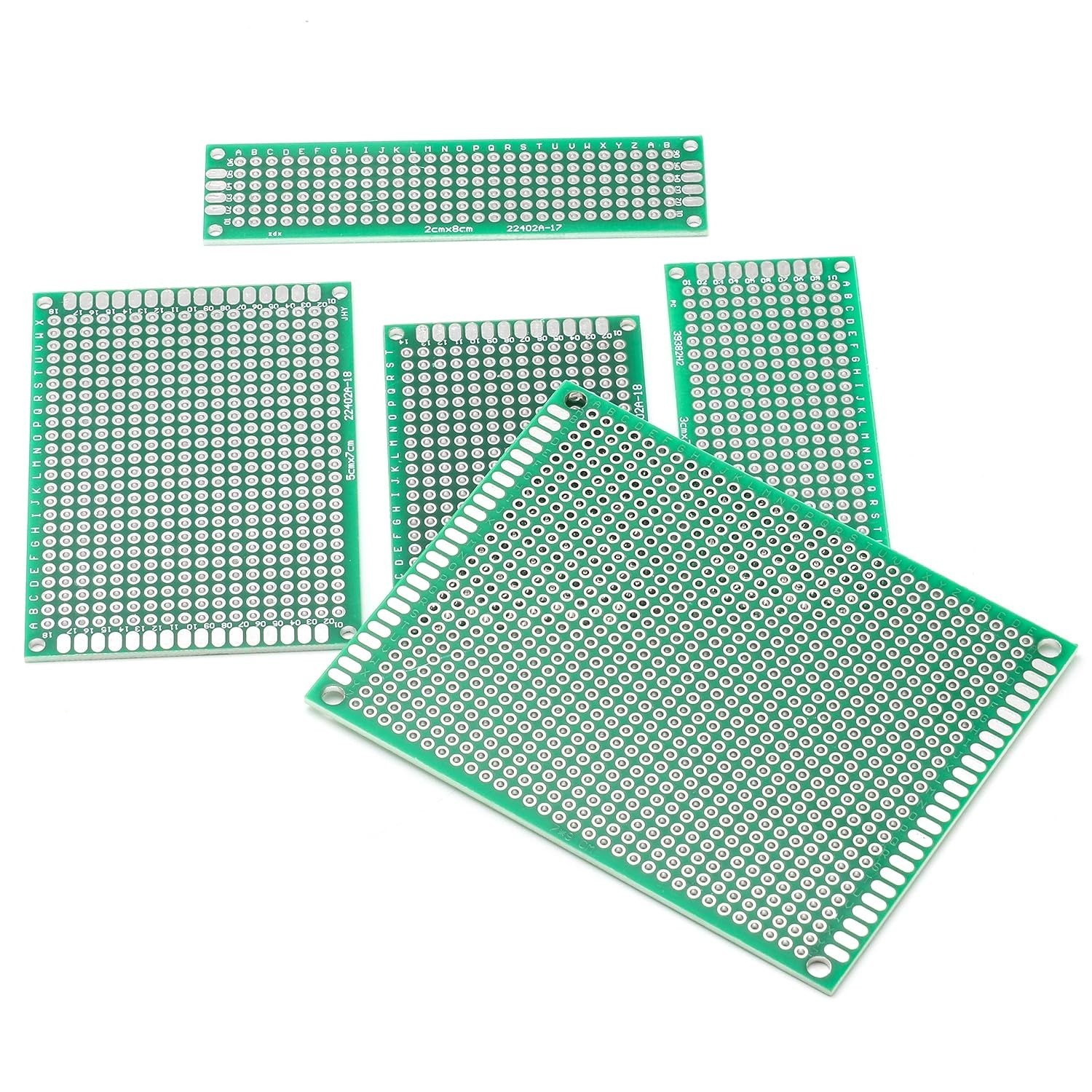 High-Quality Double-Sided PCB Circuit Boards Kit - 40 Pieces for DIY Projects