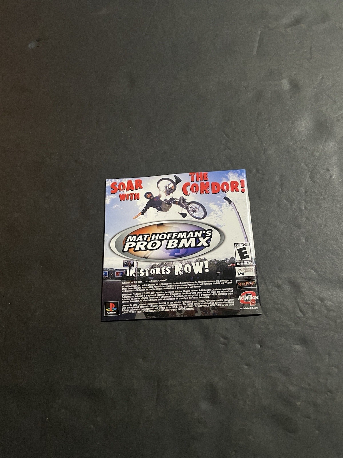 tony hawk 3 ps1 manual
