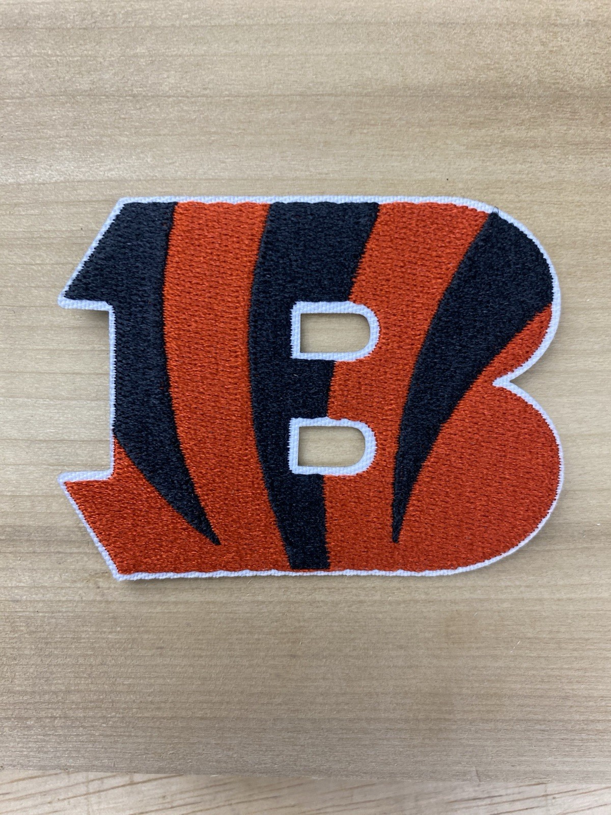 Set Of 3 Cincinnati Bengals Embroidered Iron On Patches 2.5”-3”