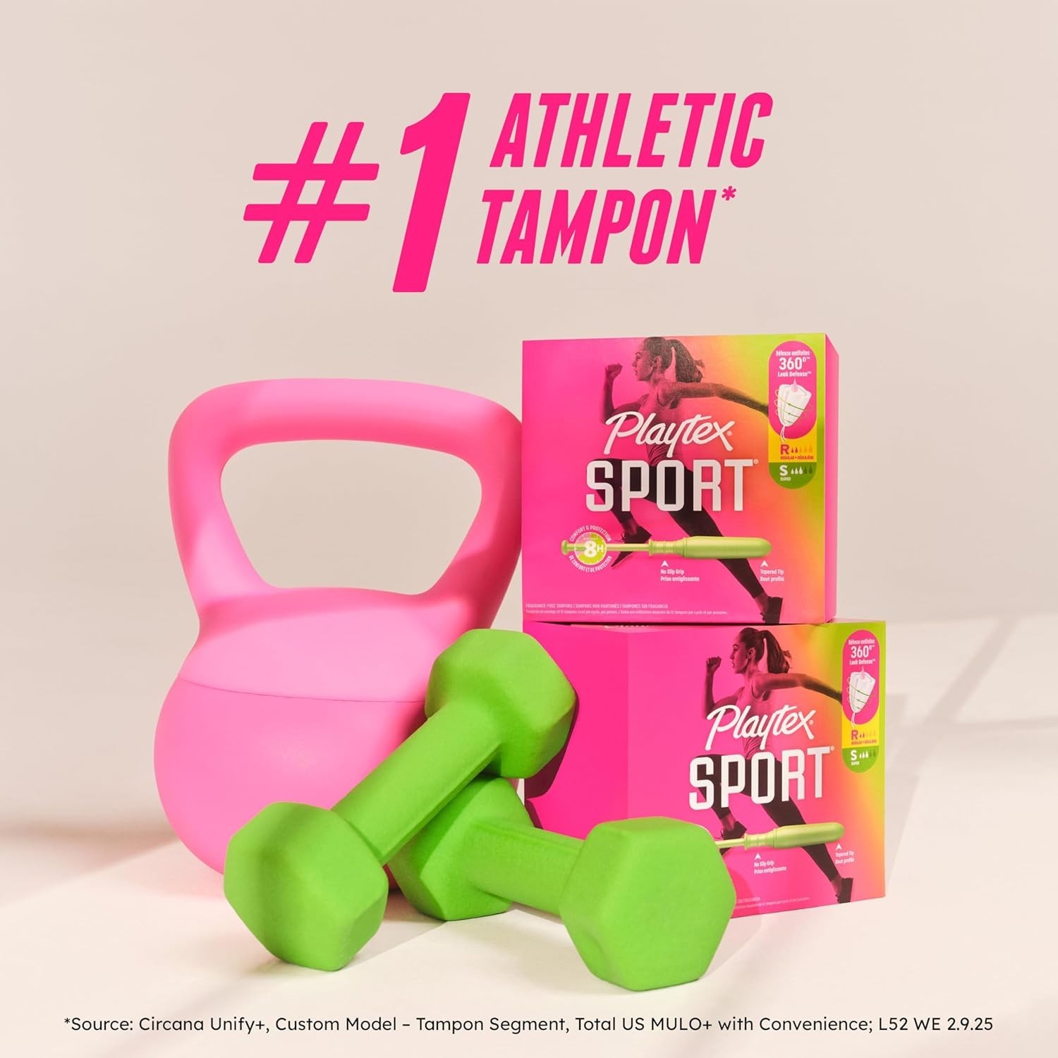 Playtex Sport Odor Shield Tampons Multipack - 16ct Regular/16ct Super, Unscented