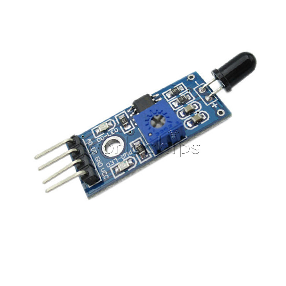 5PCS 3.3-5V IR Infrared Flame Detection Sensor Module Flame Sensor 4PIN