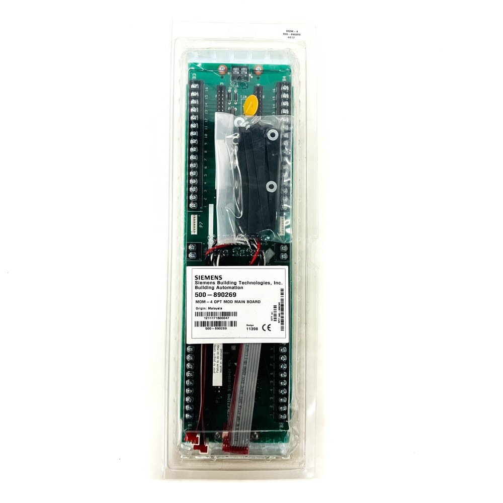 Siemens MOM-4 Network Option Module Card Cage Main Board for MXL 500-890269