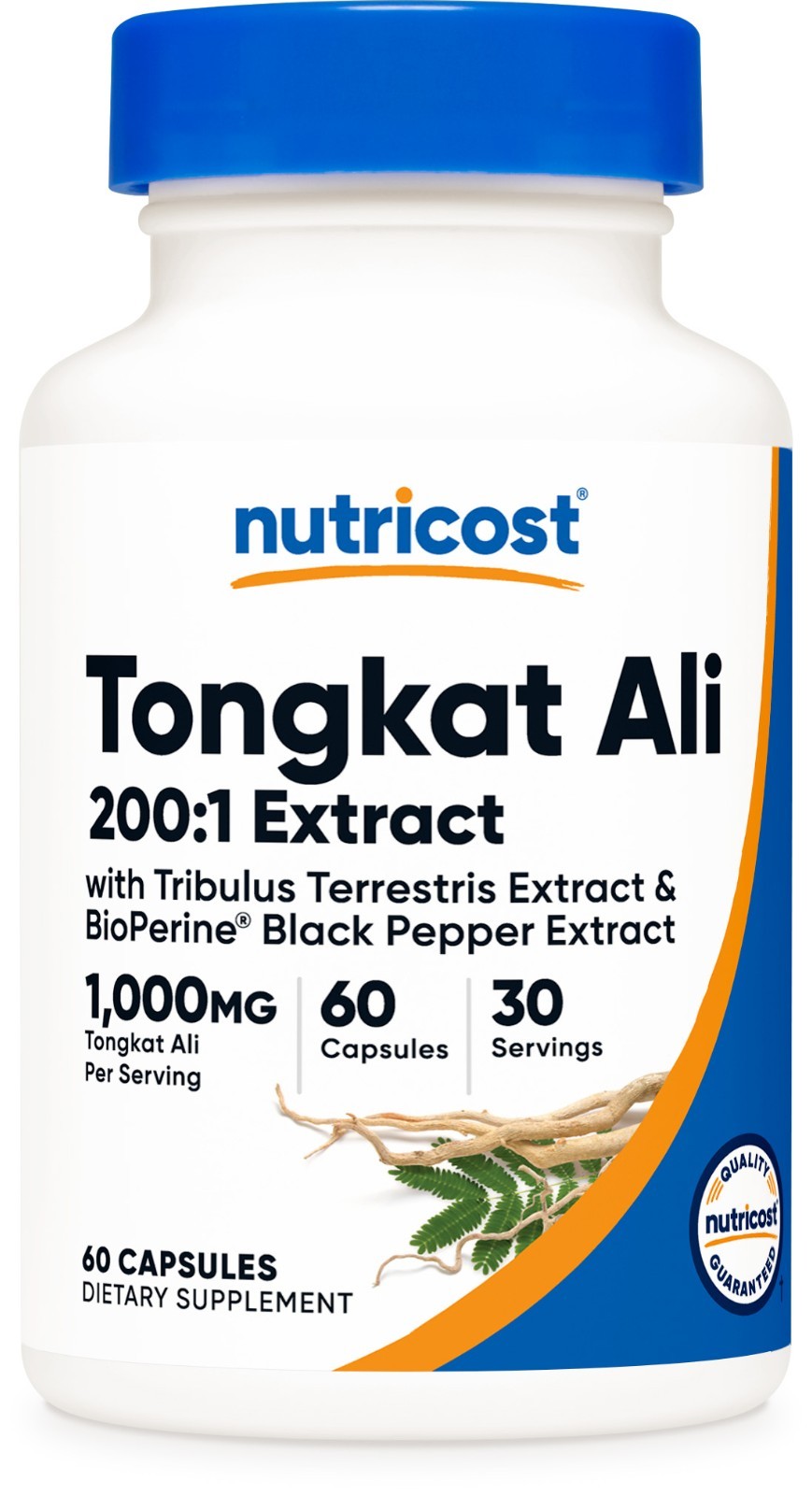 Nutricost Tong-kat Ali 500mg, 60 Capsules 200:1 Extract