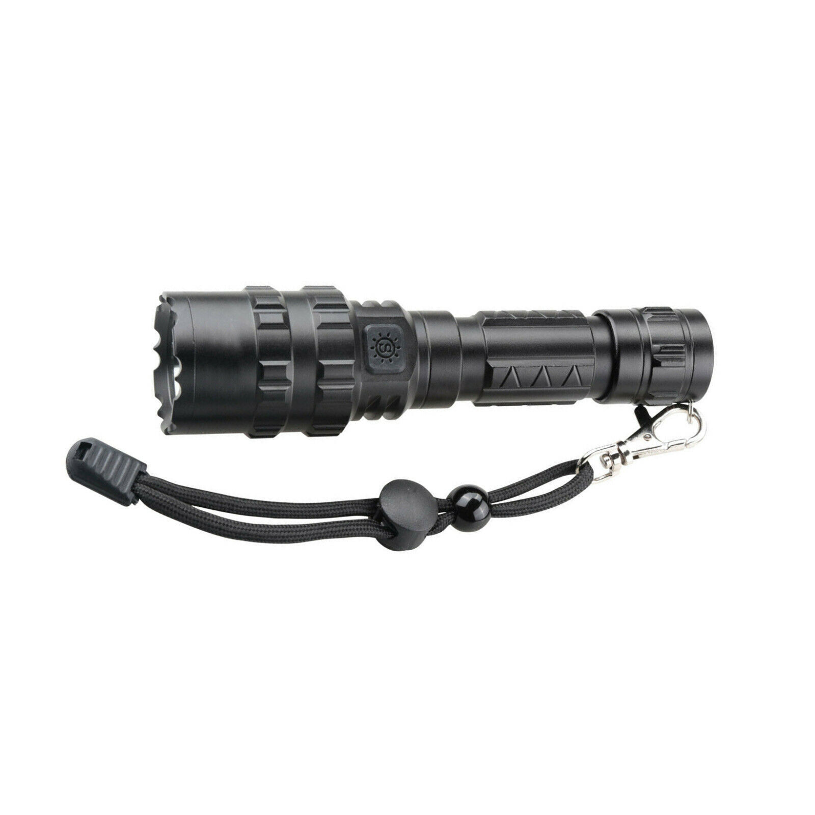 Zoomable LED Tactical Flashlight, High Lumen Rechargeable Waterproof Torch Work
