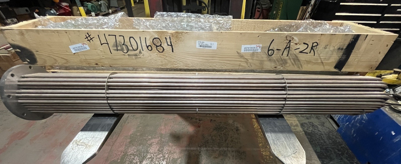 TTP THERMAL TRANSFER,B-1206-C6-0-BR-CN,HEAT EXCHANGER SHELL AND TUBE COIL