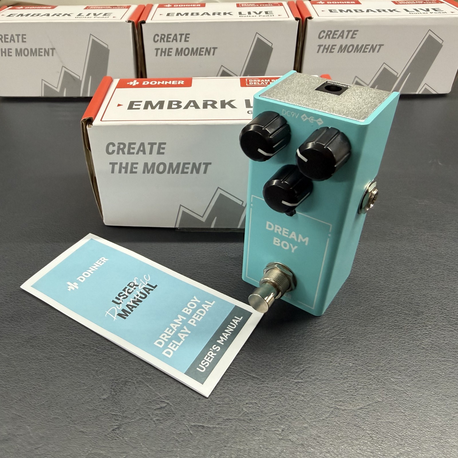 Donner EMBARK LIVE Dream Boy Analog Delay Guitar Effects Pedal True Bypass