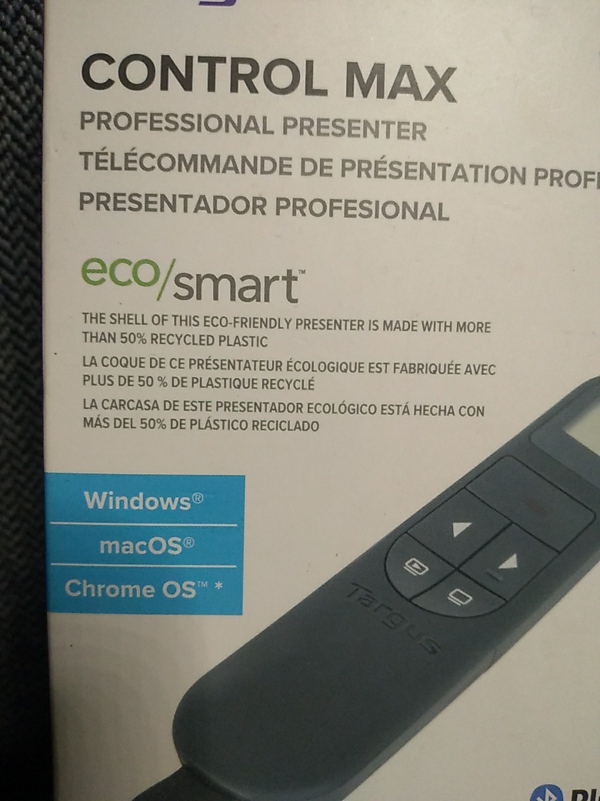 Targus▪︎Control Max Professional Presenter! Eco/Smart - Bluetooth - New!