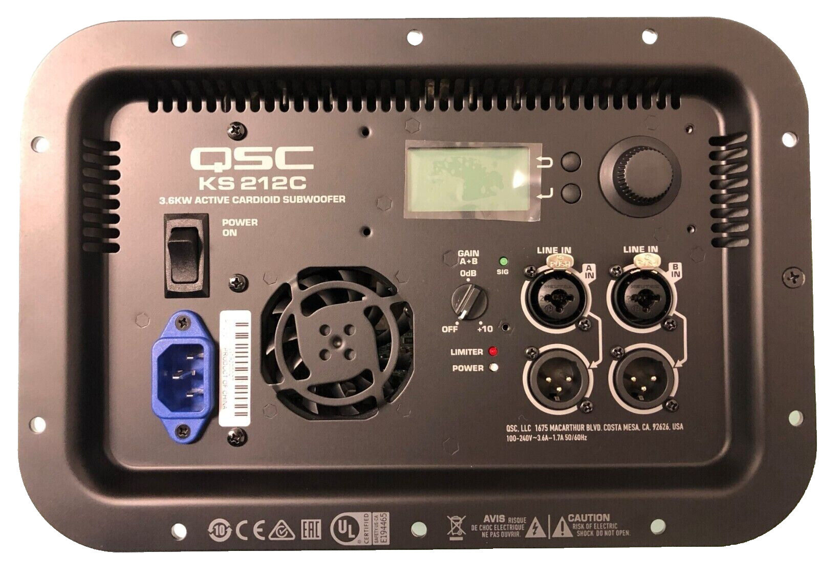 * Repair Service * QSC KS212 No Power / Flashing Screen / No Sound FAST Repair